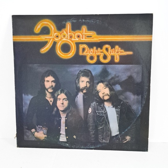 Foghat Night Shift Vinyl‎ Record Album 1976 Classic Rock Music - Picture 1 of 8